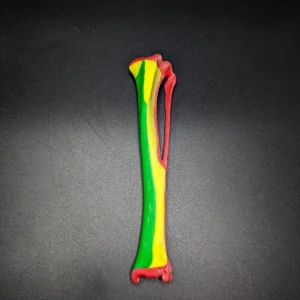 Anatomical model of the tibia of a dog (bone map) - Image 3